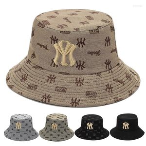 Stingy Brim Sombreros Moda Pescador Hip Hop Bucket Hat Verano Mujeres Hombres Bob Femme Casquette Homme Caza Gorras