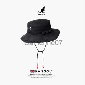 Sombreros de ala tacaña Kangol Bush Cap Kangaroo New Outdoor Cap Bucket Cap Gorra de cubo para hombres y mujeres Nuevo estilo Adventure Cap J230829