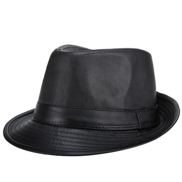 Sombreros tacónicos sombreros hombres invierno grueso tibio cálido fedora lana caballero jazz jazz homburg clásico clásico top de copa estrecha