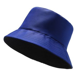 Stingy Brim Chapeaux Hommes Femmes Panama Plage Pêche Soleil Cap Unisexe Chapeau Noir Solide Couleur Double Face Simple Bob Hip Hop Seau chapeaux de soleil 230710