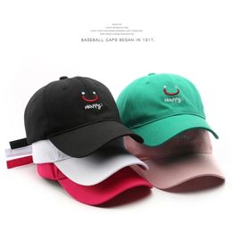 Chapeaux à bord avare Topi Bisbol Musim Panas Slecplankton pour Pria et Wanita Bordir Katun Mode Kasual Hip Hop Visor Uniseks Gorras 220618