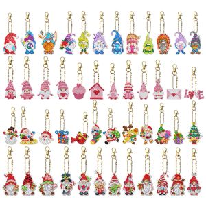 Stitch 12pcs Christmas Gnome DIY PEINTURE DE DIAMONDE