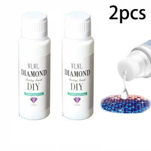 Stitch 2 pack 240 ml de peinture de diamant scellant 5d Diamond Painting Art Glue Hold Hold Shine Effet sceller Diamond Painting Poudons