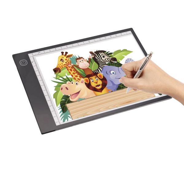 Stitch 2022 NOUVEAU PAD LED LED A4 / A3 Tracer 3 mm UltraHin Drawing Board Copyboard Stepless Sembally USB alimenté avec des échelles pour la peinture