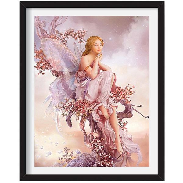 Puntada 5d Pintura de diamantes Nuevas llegadas Rich Magnolia Diamante Bordado Flower Pintura de diamantes Cross Stitch Kits Diamond Mosaic xy20