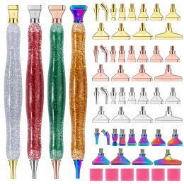 Stitch 5d Diamond Painting stylo Crystal Point Drifts stylo outils faits à la main avec des têtes de forage à point métallique