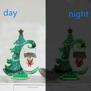 Stitch 5d DIY Diamond Painting Christmas Tree Craft Home Ornements Resinstone Mosaic Christmas Decoration For Home NAVIDAD Cadeaux décor