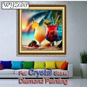 Stitch 5D Diy Volledige Square Crystal Diamond Schilderij Landschap Mozaïek Borduren Borduurpakket Crystal Diamond Art Home Docer 20231007