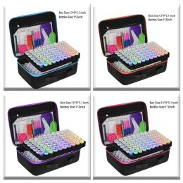 Stitch CHENISTORY 30/60/120 grilles diamant peinture outils Kits diamant peinture accessoires conteneur sac de rangement grilles boîte stylo