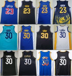 Stitch City Basketball Draymond Green Jersey 23 Stephen Curry 30 Heren Team Statement Icon Ademend Puur Katoen Voor Sportfans Borduren Verdiende Topkwaliteit