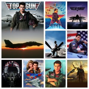 Stitch Film classique Top Gun diamant strass peinture Film acteur Tom Cruise point de croix Kits broderie photo mosaïque décor à la maison