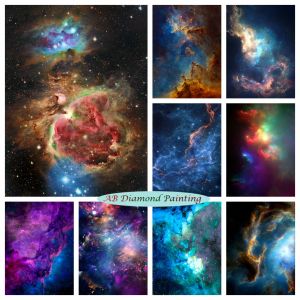 Stitch Cosmic Galaxy Nebula 5d Ab Diamond Painting Astronomy Orion Landscape Mosaic Broicty Colty Cross Cross Stitch Kits Home Decor