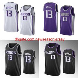 Maillots de basket-ball personnalisés Keegan Murray Sabonis saison 2022-23 bleu rouge noir blanc ville hommes femmes maillot jeunesse