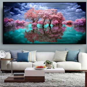 Stitch DIY 5d Diamond Painting Cherry Blossom Tree Scèmes