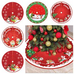 Stitch diy Diamond Christmas Tree Jupe Tapis de peinture en diamant Kits Broderie Cross Stitch Joyeux Noël Jupe Décoration pour la maison