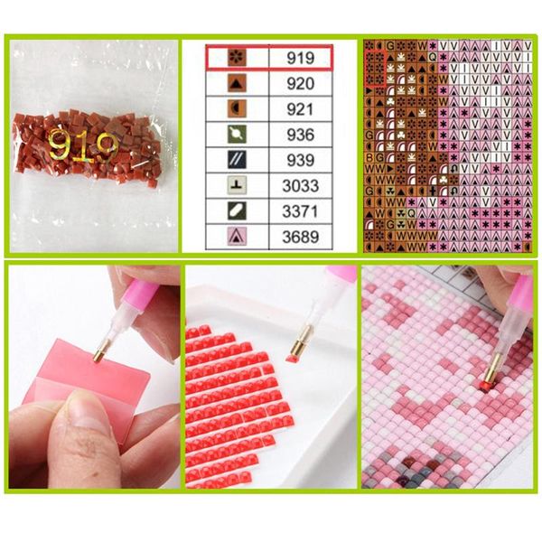 Stitch DIY Diamond Painting 3 Pieces Sexy Femme et Naked Girl Body 5d Full Drill Mosaic Diamant broderie Wall Art MM046