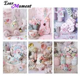 Stitch Ever Moment Diamond Painting Pincic Picture Picture Forte à la main Full Square Resin Forets Mosaic Art Wall Decoration 5L511