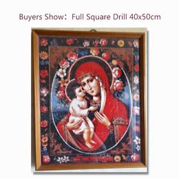 Stitch Evershine Diamond Painting Religion 5d Diy Diamond Mozaïek Kruisportret kralen Picture Diamond borduurwerk Volledig display