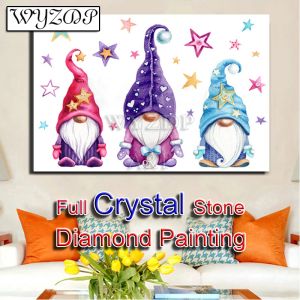 Stitch mode 100% Crystal Diamond Painting Santa Claus Full Square Mosaic broderie Diamond Art Cross Stitch Kit manuel Docer Home