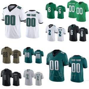 Stitch Football 41 Nicholas Morrow Jerseys 0 Dandre Swift 6 Devonta Smith 88 GOEDERT 32 REED BANCKENSHIP 52 Zach Cunningham 2 Darius Slay Mujeres transpirables hombres jóvenes