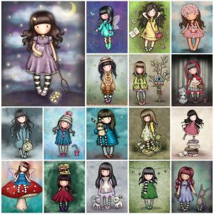 Stitch Full Drill 5d DIY Little Girl Doll Painting Diamond Paint MAINMATE