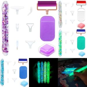 Stitch Glow in the Dark Diamond Painting Drill Art Tool Tool and Accessories Resin Luminal 5D RHINESTON PICKER Nail Art Art Brodery DIY