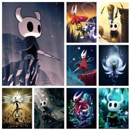 Stitch Hollow Knight Classic Adventure Games Diamond Painting Cartoon Cartoon Anime Character Cross Stitch brodery Picture Mosaic Home Decor