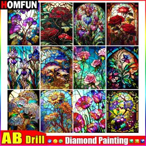 Stitch Homfun AB Square/Round Boor 5D DIY Diamond schilderij 