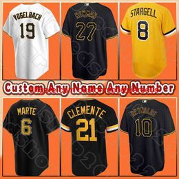 Stitch Ke'Bryan Hayes Baseball Kevin Newman Ben Gamel Jerseys Starling Marte Roberto Clemente Willie Stargell JT Brubaker Bryan Reynolds Swaggerty