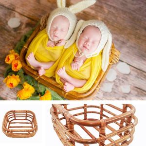 Stitch Newborn Photography Props Boy Girl Fotografie Accessoires Baby Furniture Basket Studio Baby Photo Shot Lit Backdrop Chair