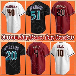 point Randy Johnson Baseball Madison Bumgarner Jersey Ketel Marte Luis Gonzalez Christian Walker Carson Merrill Kelly Daulton Varsho Seth Beer