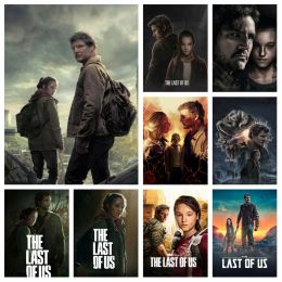 Stitch The Last of Us TV Show de TV Pintura Bella Ramsey Pedro Pascal Poster Cross Stitch Bordery Imagen Mosaic Craft Home Decor