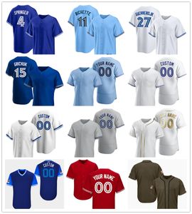 Cousue 2023 Baseball Jerseys 40 Chris Bassitt 90 Adam Cimber 65 Hagen Danner 44 Bowden Francis 31 Thomas Hatch 35 Jay Jackson 58 Tim Mayza 56 Zach Pop 50 Erik Swanson