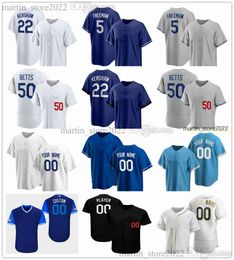 Maillots de baseball cousus 2023 63 Justin Bruihl 21 Walker Buehler 64 Caleb Ferguson 45 J.P. Feyereisen 48 Brusdar Graterol 78 Michael Grove 16 Will Smith 85 Dustin May