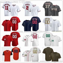 Cousue 2024 Baseball Jersey 46 Patrick Corbin 8 Carter Kieboom 40 Josiah Gray 21 Tanner Rainey 60 Joan Adon 66 Zach Brzykcy 9 Cade Cavalli 47 Jose A.Ferrer 74 DJ Herz