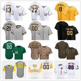 Maillots de baseball cousus 2024 Andrew 44 Rowdy Tellez 19 Jared Triolo 75 Alika Williams 38 Edward Olivares Joshua Palacios 0 Canaan Smith-Njigba Andrew 22 McCutchen