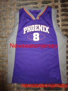 Gestikte Channing Frye #8 Jersey Borduurmaat XS-6XL Custom Elke Naam Nummer Basketbal Jerseys