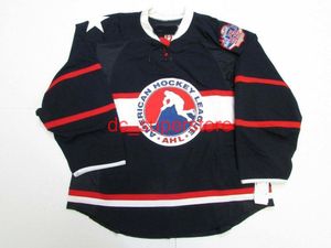 Gestikte Custom 2012 AHL All Star Game Atlantic City Hockey Jersey Voeg een naamnummer toe Mens Kinder Jersey XS-5XL