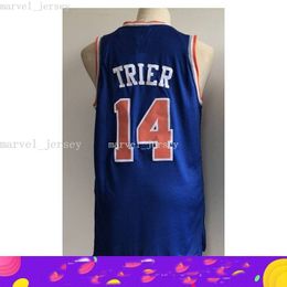 Cousu personnalisé 2019 Saison 14 Trier Jersey Top Shirt femmes jeunes hommes maillots de basket-ball XS-6XL NCAA