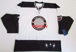 Stitched Custom Las Vegas Wranglers ECLL HOCKEY JERSEY Voeg alle naamnummer toe Mens Kinder Jersey XS-5XL