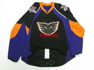 Stitched Custom Lehigh Valley Phantoms AHL HOCKEY JERSEY Voeg alle naamnummer toe Mens Kinder Jersey XS-5XL