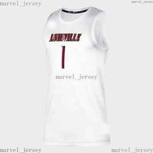 Cousu personnalisé NCAA Louisville Cardinals Swingman Basketball Jersey Hommes Femmes Jeunesse XS-5XL