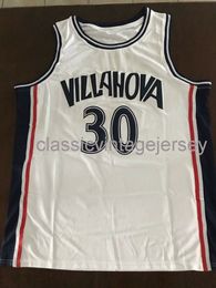 Cousu personnalisé Vintage Kerry Kittles Villanova Wildcats maillot de basket-ball NCAA Ncaa hommes maillots de basket-ball