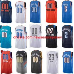 broderie cousue Chet 7 Holmgren 3 Josh Giddey Jersey Personnalisé Shai 2 Gilgeous Alexander Basketball Maillots Josh City 17 Pokusevski Darius Luguentz Dort Tre