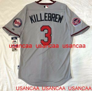 Gestikte harmon killebrew coole base jersey 40 jubileum patch throwback jerseys mannen vrouwen jeugd honkbal xs-5xl 6xl