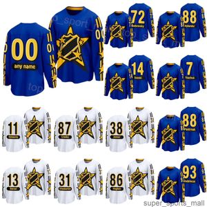 Hockey cousu 2024 All-Star 87 Sidney Crosby Jersey 86 Nikita Kucherov 16 Mitch Marner 34 Auston Matthews 88 William Nylander 44 Morgan Rielly 43 Tom Wilson Team