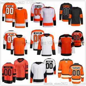 Maillots de hockey cousus 11 Travis Konecny 79 Carter Hart 8 Cam York 14 Sean Couturier 88 Eric Lindros Atkinson 18 Marc Staal 26 Sean Walker 5 Egor Zamula 33 Samuel Ersso