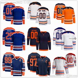 Jerseys de hockey cosidos 28 Connor Brown 10 Derek Ryan 2 Evan Bouchard 27 Brett Kulak 25 Darnell Nurse 5 Cody Ceci 36 Jack Campbell 21 Adam Erne 55 Dylan Holloway