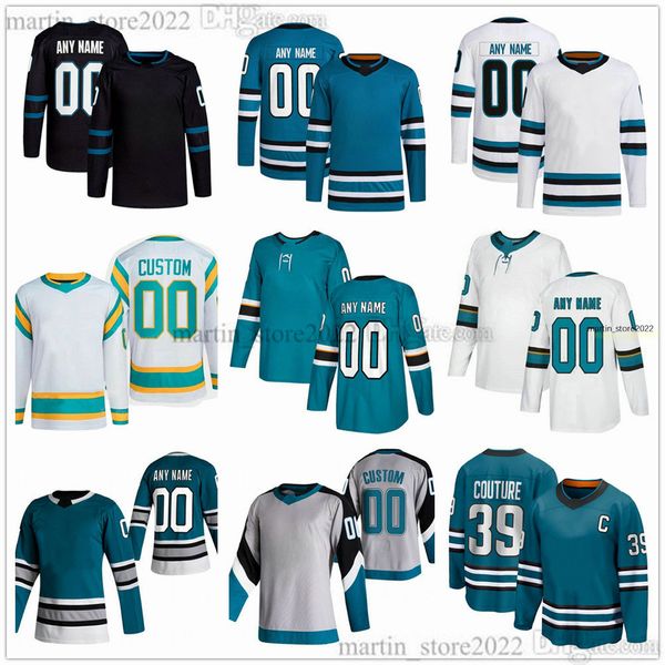 Maillots de hockey cousus 42 Joel Ward 23 Oskar Lindblom 7 Nico Sturm 64 Mikael Granlund 5 Matt Benning 11 Luke Kunin 10 Anthony Duclair 22 Ryan Carpenter 68 Mike Hoffman