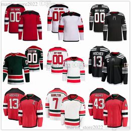 Maillots de hockey cousus 52 Cal Foote 2 Brendan Smith 73 Tyler Toffoli 41 Vitek Vanecek 42 Curtis Lazar 20 Michael McLeod 11 Chris Tierney 6 John Marino 40 Akira Schmid